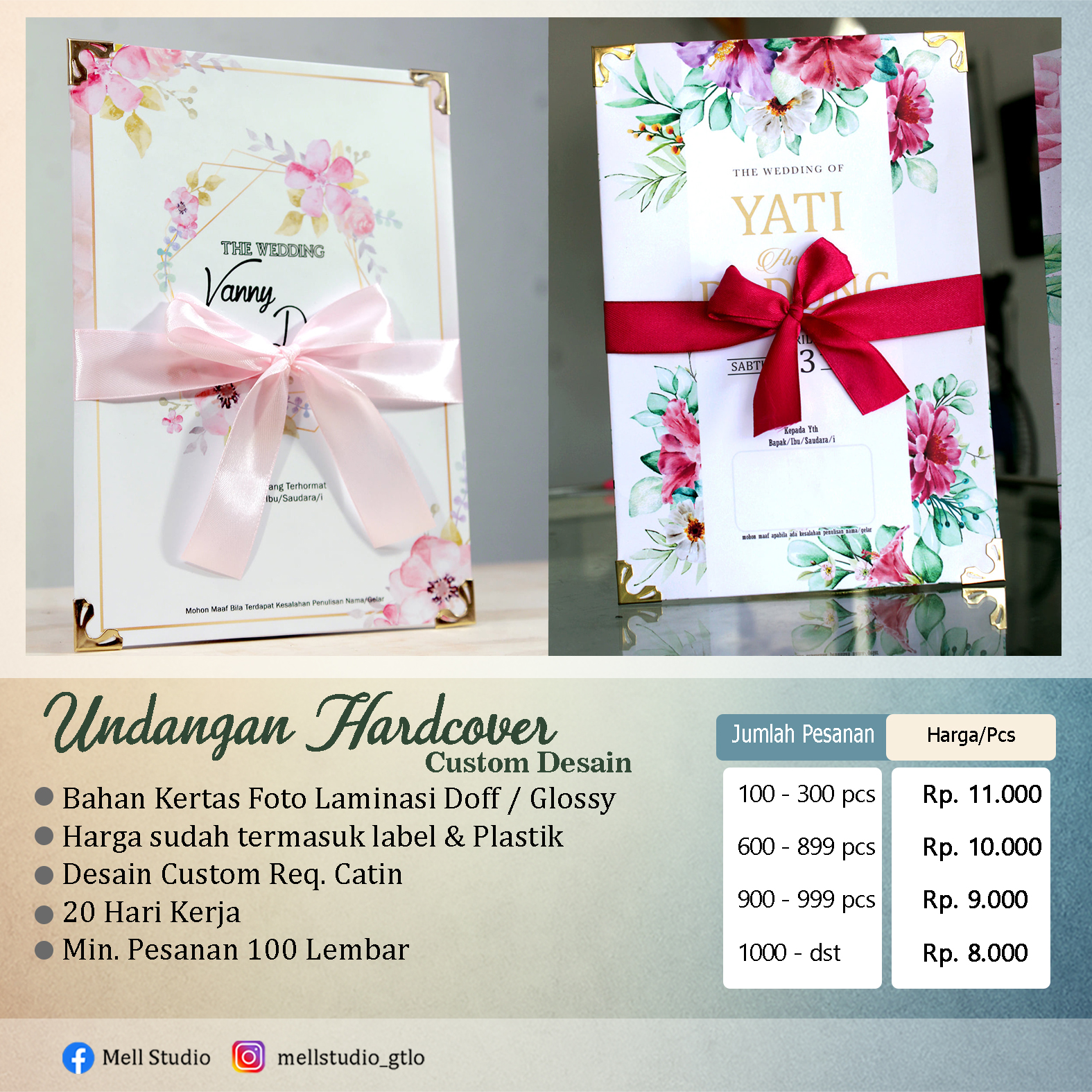 Seri Hardcover Custom A4 sampel 3