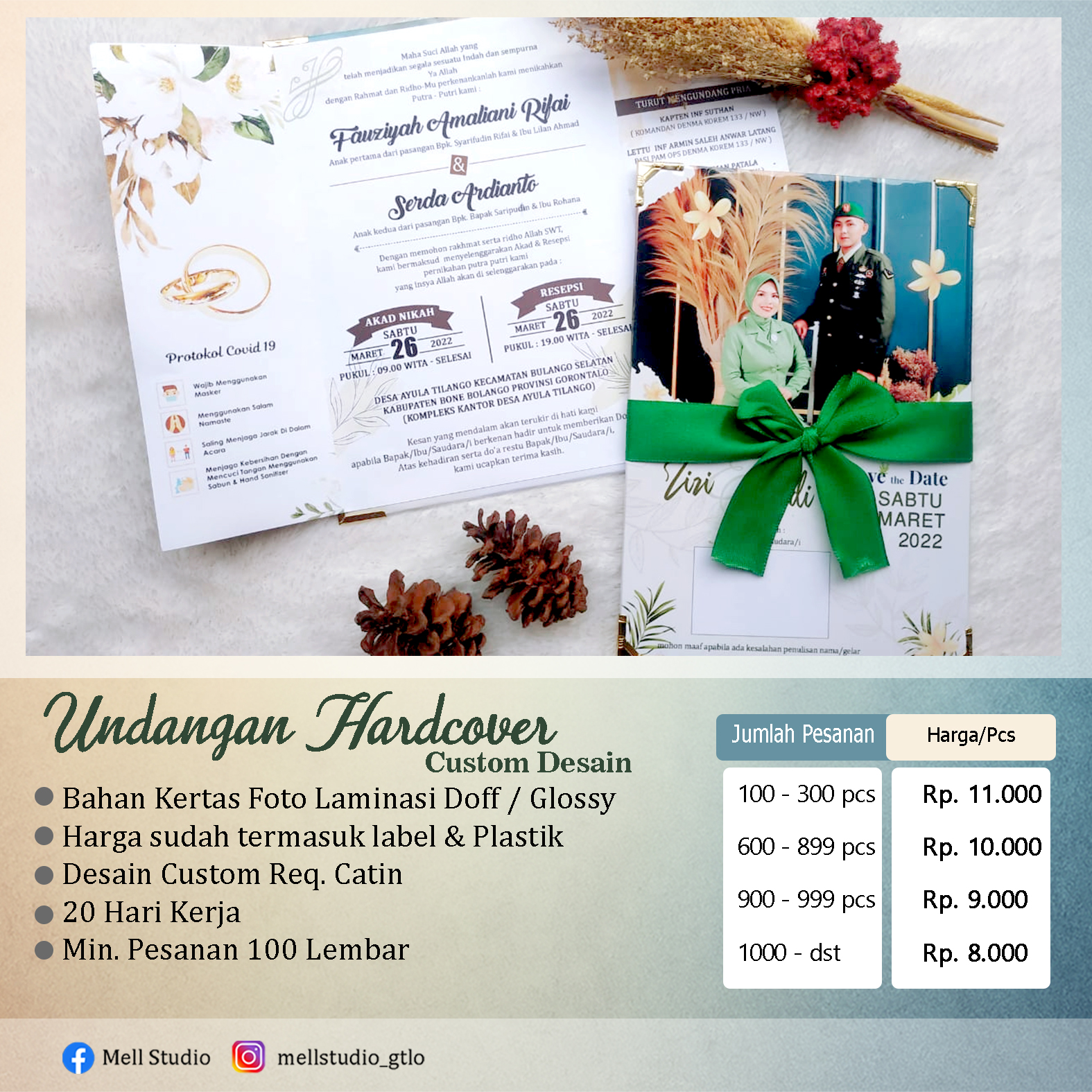 Seri Hardcover Custom A4 sampel 4