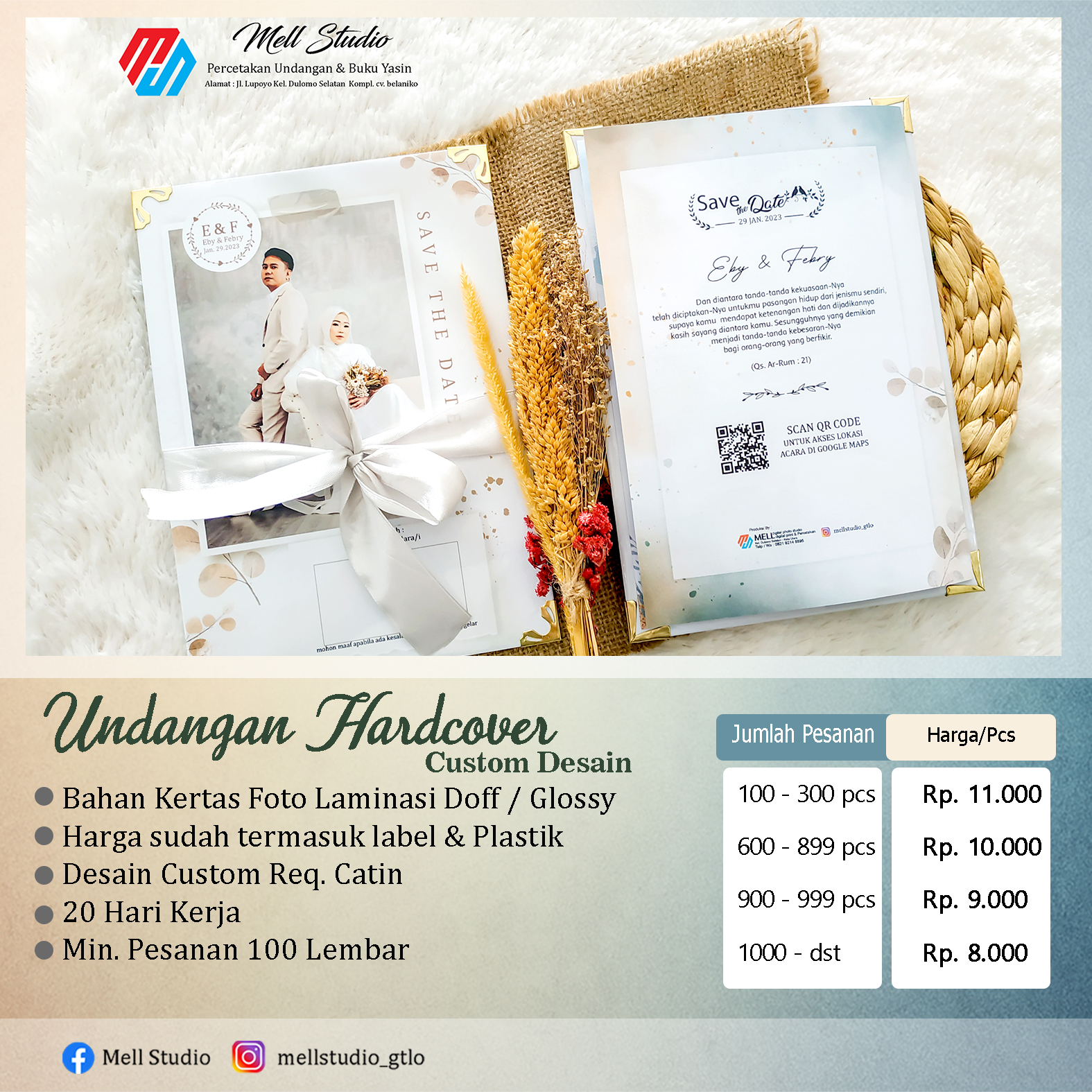 Seri Hardcover Custom A4 sampel 5