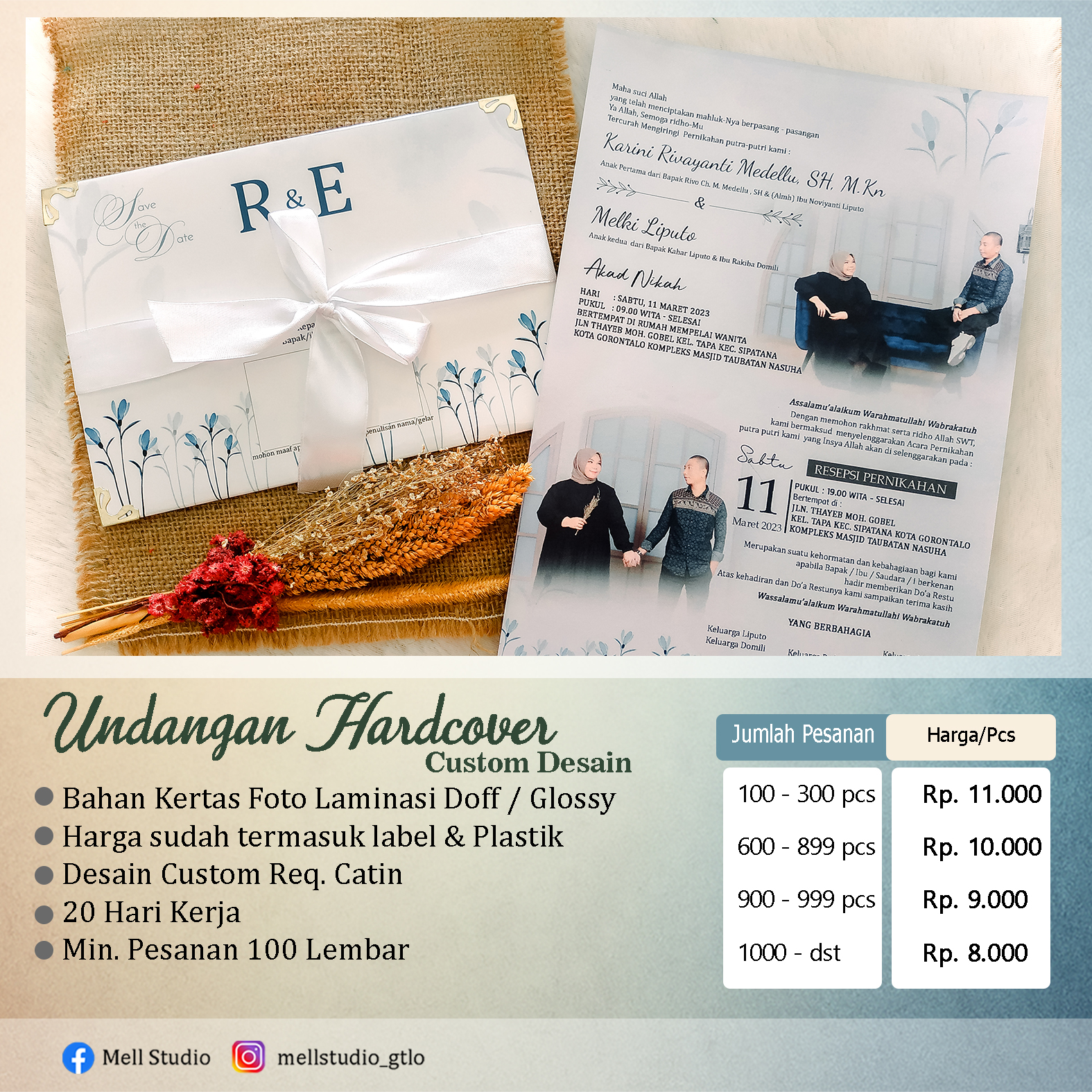 Seri Hardcover Custom A4 sampel 6