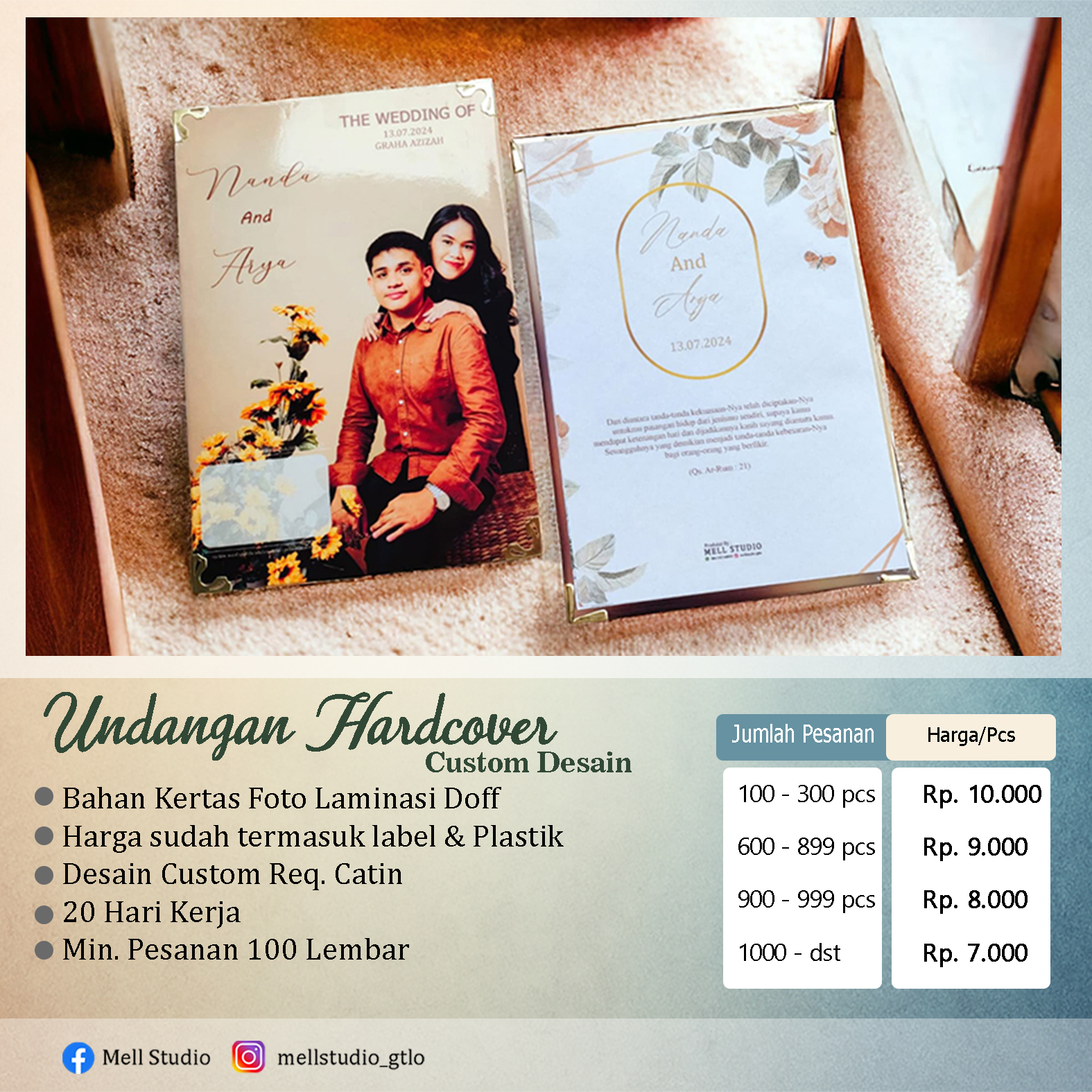 Seri Hardcover Custom A4 sampel 8