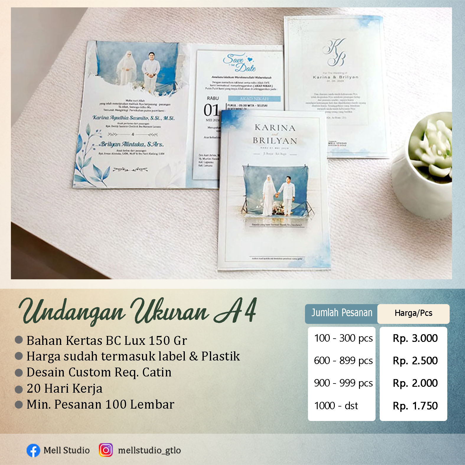 Seri Minimalis sampel 12