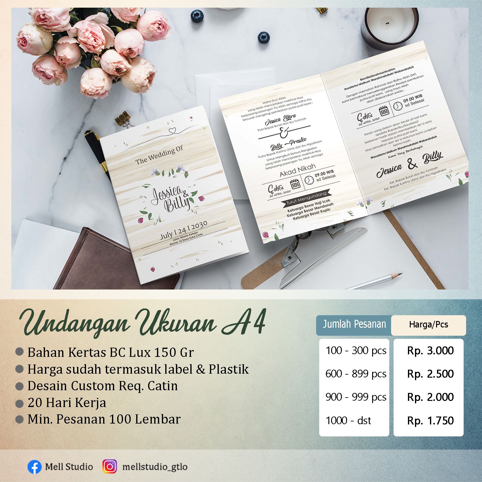 Seri Minimalis sampel 13