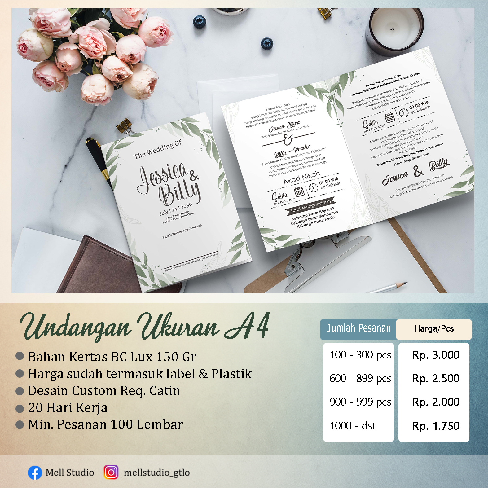 Seri Minimalis sampel 14
