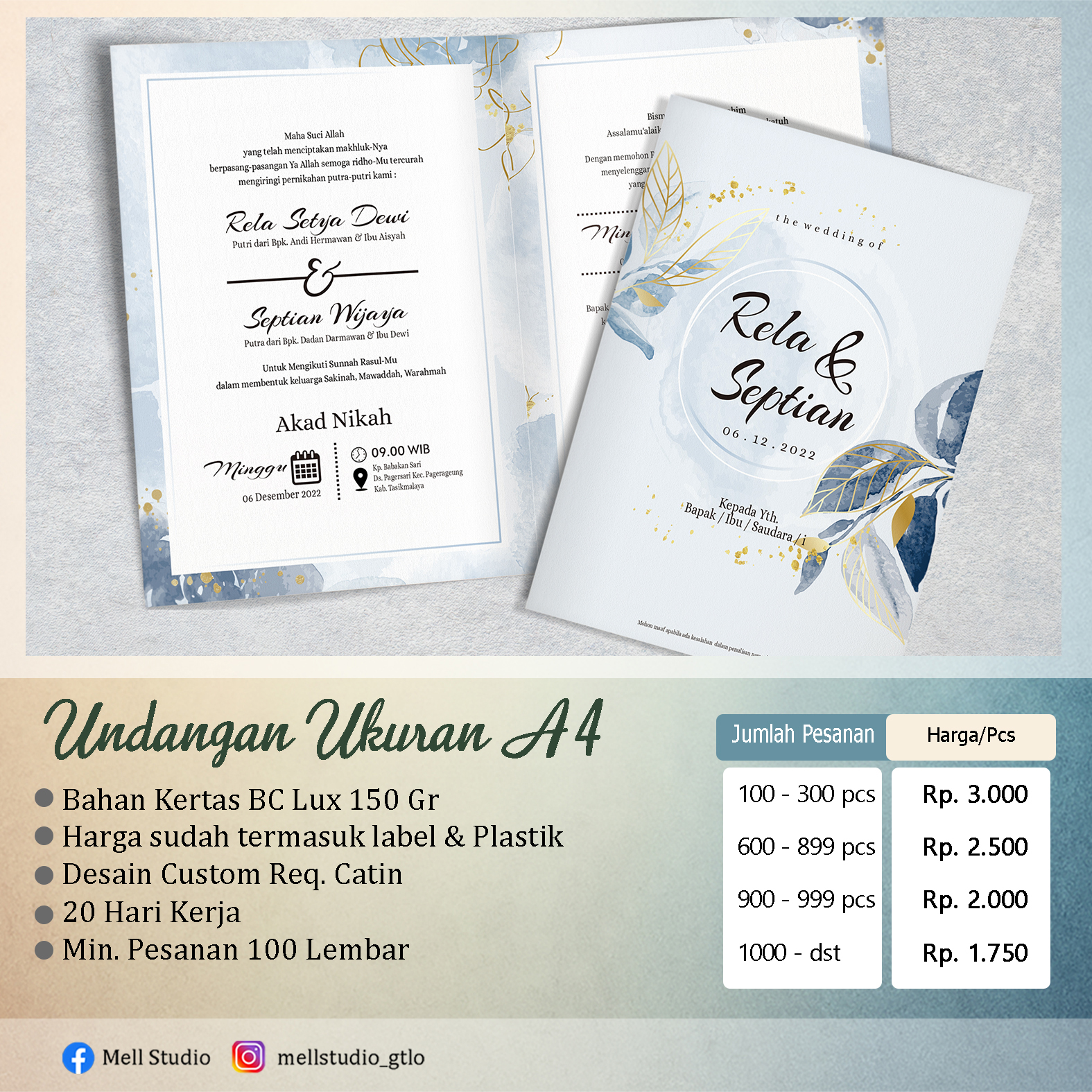 Seri Minimalis sampel 19