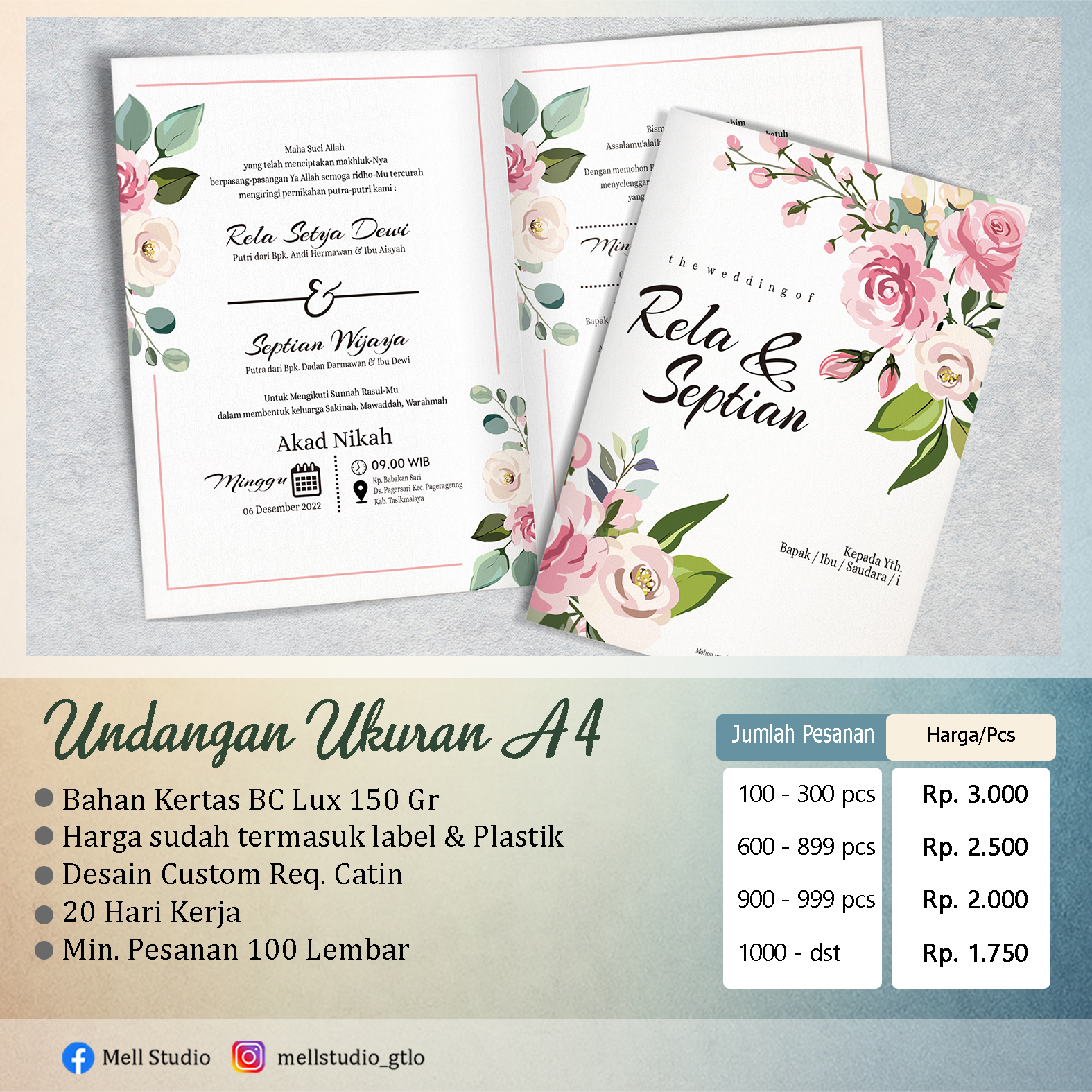 Seri Minimalis sampel 20